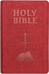 NASB 1995 Children's Edition-Sunset Red Faux Leather Indexed