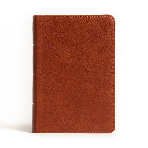 NASB 2020 Large Print Compact Reference Bible-Burnt Sienna Leathertouch