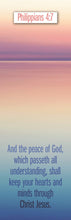 Bookmark-And The Peace Of God  Which Passeth All Understanding (Philippians 4:7) (Pack Of 25)