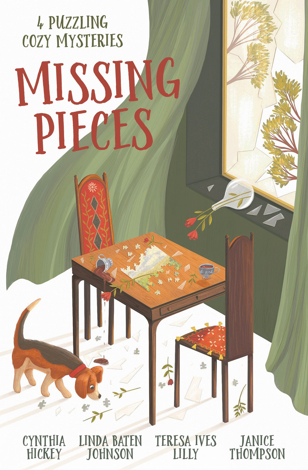 Missing Pieces : 4 Puzzling Cozy Mysteries (Paperback)