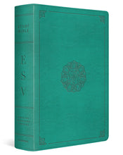 ESV Study Bible-Turquoise Emblem Design TruTone