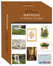 Card-Boxed-Shared Blessings-Large Birthday Assortment (Box Of 24)