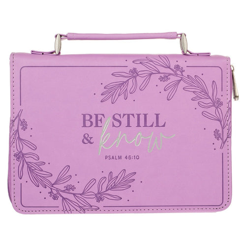 Bible Cover-Be Still & Know Psalm 46:11-LRG