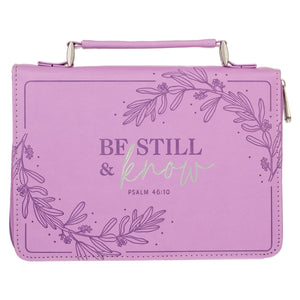Bible Cover-Be Still & Know Psalm 46:11-LRG