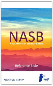 NASB 2020 Reference Bible-Blue Leatherflex