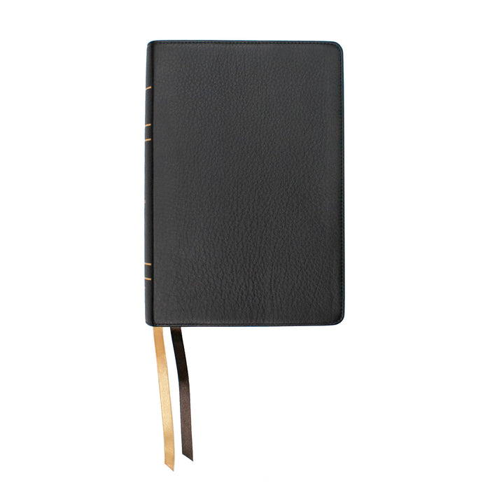 LSB Legacy Standard Bible/Large Print Wide Margin Bible-Black Paste-Down Cowhide Leather