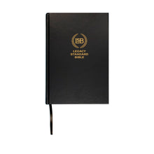 LSB Legacy Standard Bible/Large Print Wide Margin Bible-Black Hardcover