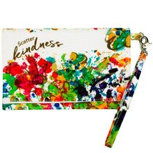 Wristlet-Lovitudes-Scatter Kindness (7"W x 4.25"H)