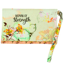 """Wristlet-Woman Of Strength (7""""W x 4.25""""H)                                                                               """