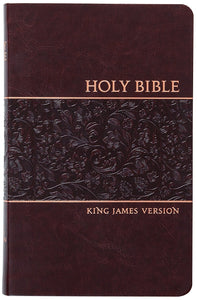 KJV Holy Bible/Personal Size-MulberryFaux Leather