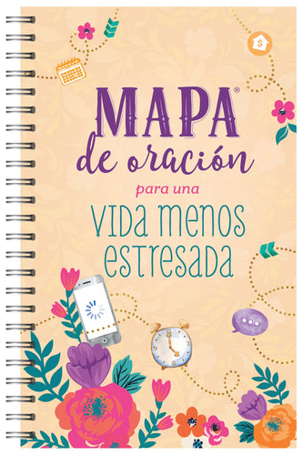 Spanish-The Prayer Map For A Less Stressed Life (Mapa de oracion para una vida menos estresada)