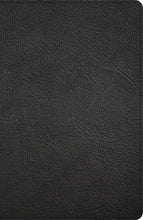 KJV Thinline Bible-Black Genuine Leather