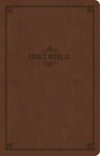 KJV Thinline Bible (Value Edition)-Brown LeatherTouch