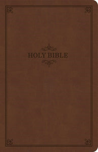KJV Thinline Bible (Value Edition)-Brown LeatherTouch