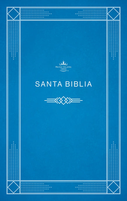 RVR 1960 Economy Bible (Biblia Economica de Evangelismo)-Blue Softcover