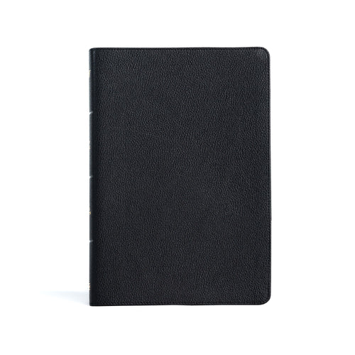 KJV Large Print Thinline Bible-Black Genuine Leather