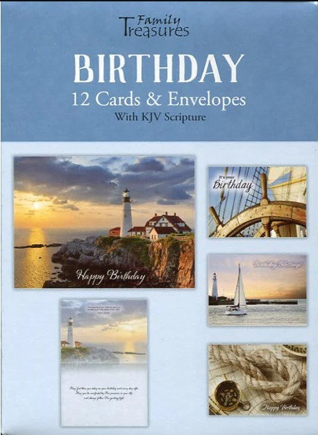 Card-Boxed-Birthday-Birthday Blessings (Box Of 12)