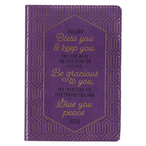 Journal-Classic LuxLeather-Bless You & Keep You Num. 6:24-26