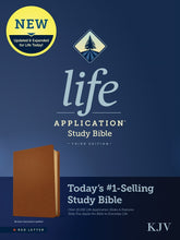 KJV Life Application Study Bible (Third Edition)-RL-Brown Genuine Leather