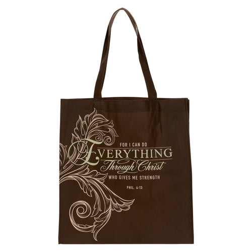 Tote Bag-Everything Through Christ-Philippians 4:13