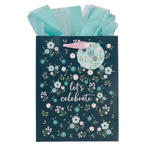 Gift Bag Medium-God is Good/Let's Celebrate