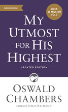 Authorized Oswald Chambers Publications: My Utmost for His Highest : Updated Language Mass Market Paperback (A Daily Devotional with 366 Bible-Based Readings) (Paperback)