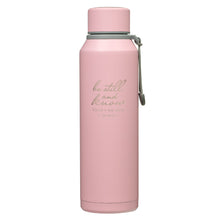 Water Bottle-Be Still & Know Ps. 46:10-Pink (Stainless)
