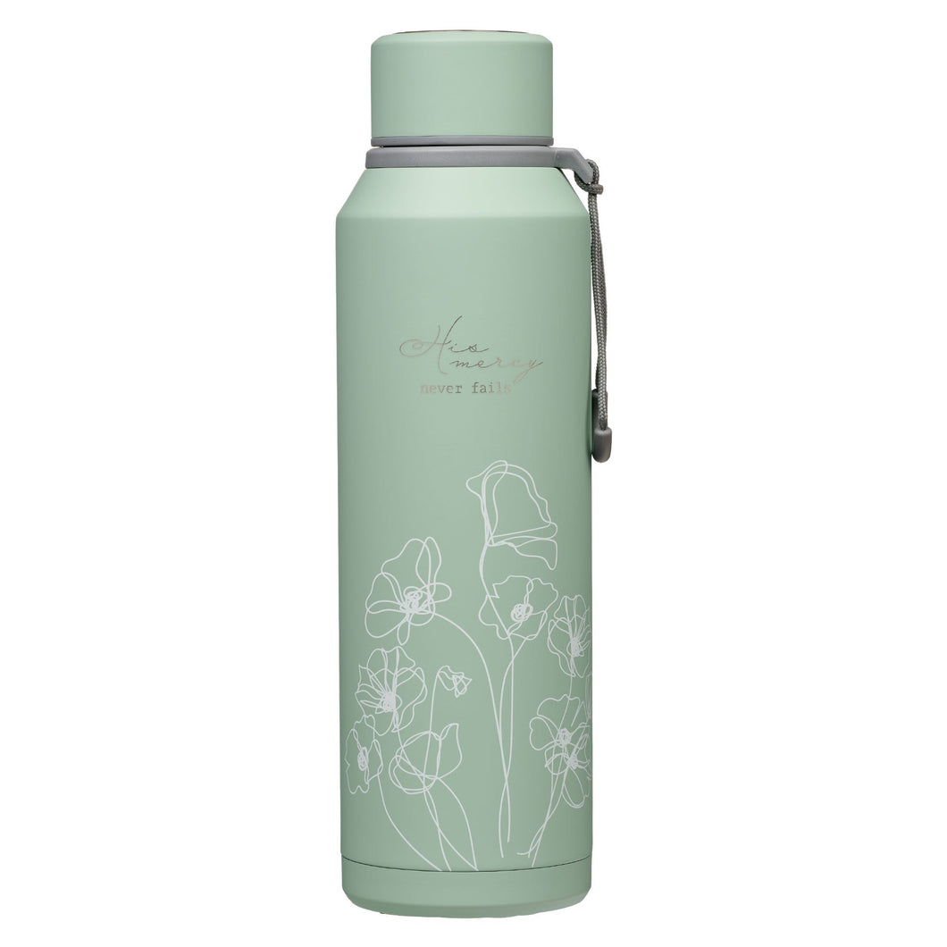 Water Bottle-New Morning Mercies-Mint (Stainless)