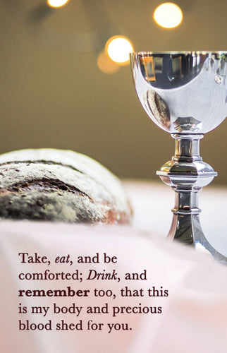 Bulletin-In Remembrance/Take  Eat  And Be Comforted (Pack Of 100)