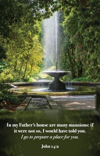 Bulletin-A Place/In My Father's House There Are Many Mansions (Pack Of 100)