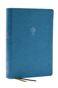 NKJV The Bible Study Bible (Comfort Print)-Turquoise Leathersoft