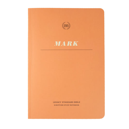 LSB Legacy Standard Bible Scripture Study Notebook: Mark-Softcover