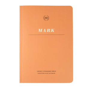 LSB Legacy Standard Bible Scripture Study Notebook: Mark-Softcover