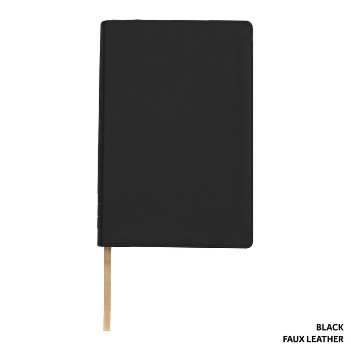 LSB Legacy Standard Bible 2 Column Verse-By-Verse Bible-Black Faux Leather