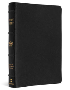 ESV Heirloom Bible (Alpha Edition)-Black Goatskin Leather