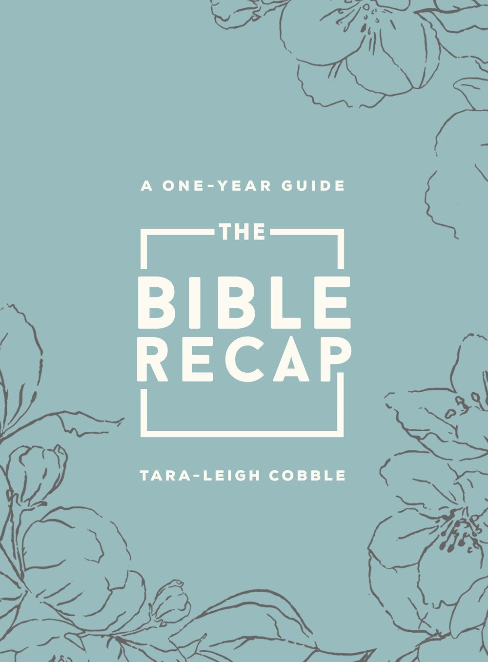 The Bible Recap (Deluxe Edition)-Sage Floral Imitation Leather