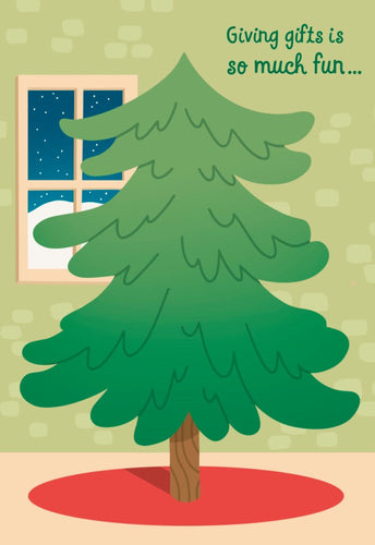 Card-Boxed-Christmas-Christmas Tree Sticker Card (Box of 8) (2024)