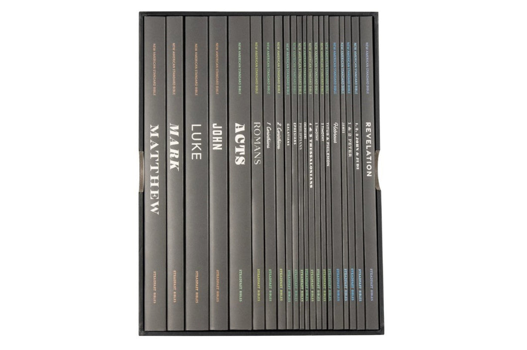 NASB 1995 Scripture Study Notebook New Testament Set (21 Books) - Second Edition