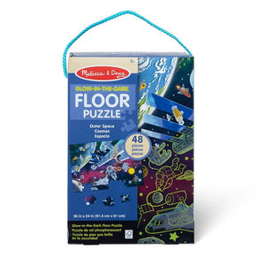 Puzzle-Outer Space Glow In The Dark Floor Puzzle (48 Pieces) (Age 3+)