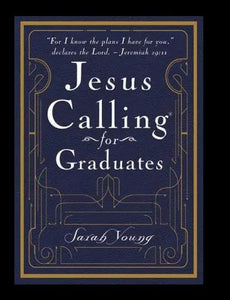 Jesus Calling For Graduates (Custom Edition)-Blue Leathersoft