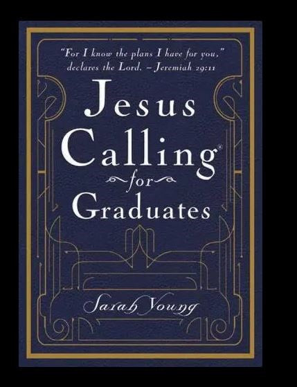 Jesus Calling For Graduates (Custom Edition)-Blue Leathersoft