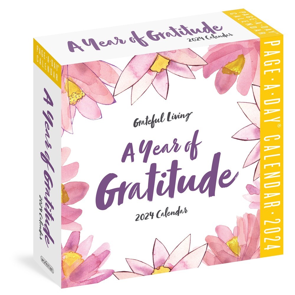 Calendar-2024-A Year of Gratitude Page-A-Day Calendar 2024