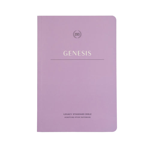 LSB Legacy Standard Bible Scripture Study Notebook: Genesis-Softcover