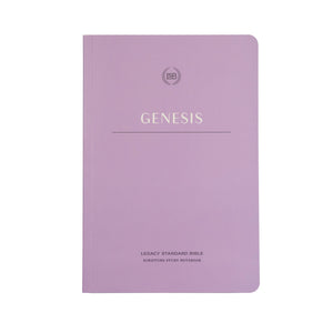 LSB Legacy Standard Bible Scripture Study Notebook: Genesis-Softcover