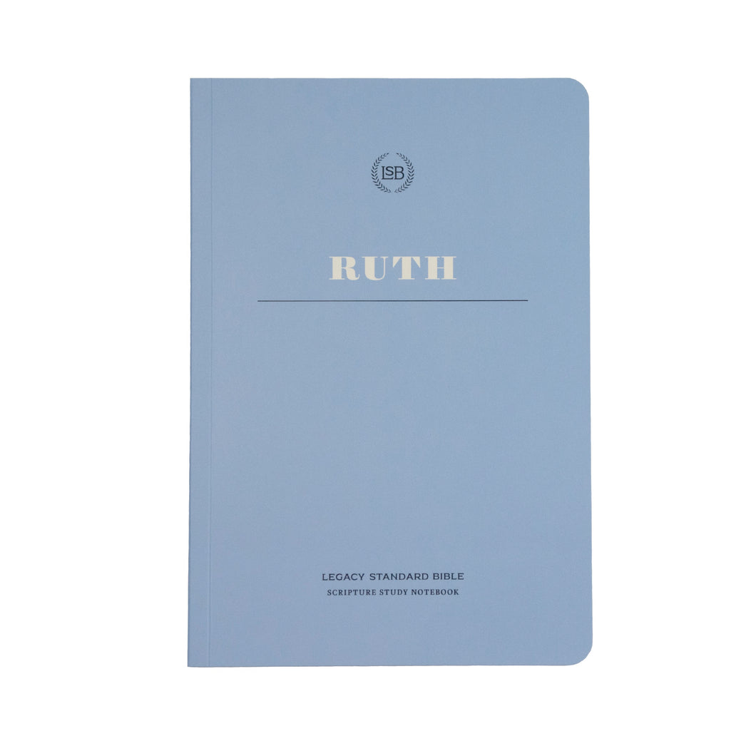 LSB Legacy Standard Bible Scripture Study Notebook: Ruth-Softcover