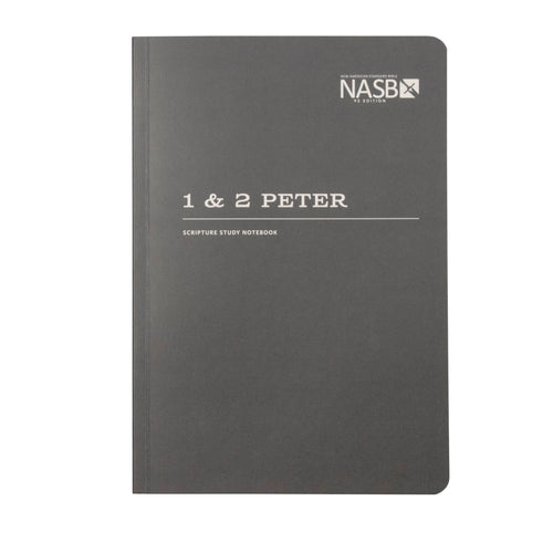 NASB 1995 Scripture Study Notebook: 1 & 2 Peter (Second Edition)-Softocver