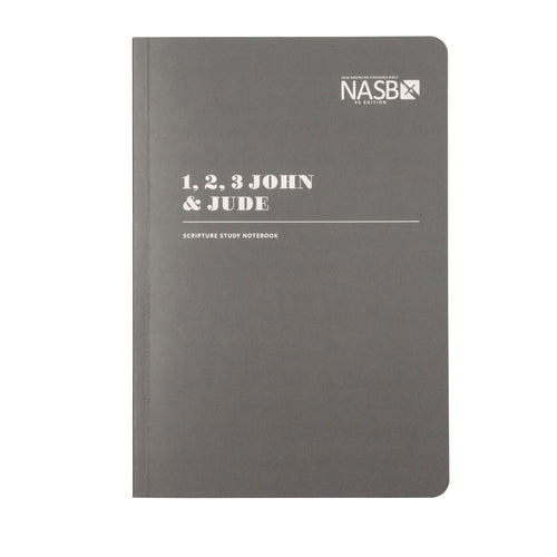 NASB 1995 Scripture Study Notebook: 1-3 John & Jude (Second Edition)-Softcover
