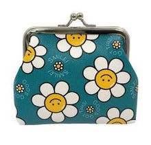 Coin Purse-Smiley Daisies (4 x 4.25)