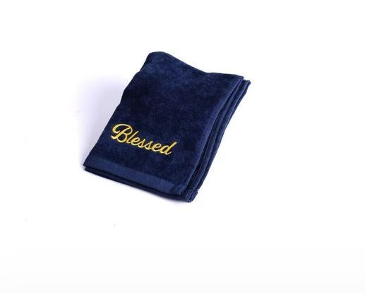 Towel-Pastor-Blessed-Navy