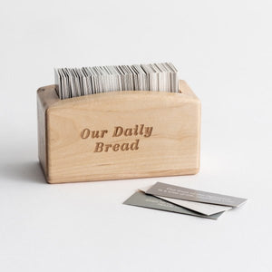 Promise Box-Our Daily Bread-Wooden